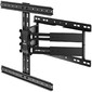 Кронштейн ONKRON /  32-90" макс 400*600  наклон -10° / +10°,  поворот ±30° Макс нагрузка 40кг,  от стены 20-245мм,  черный