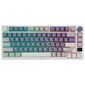 Клавиатура Royal Kludge RK-M75 Ocean Blue USB / 2.4 GHz / Bluetоoth,  RGB,  Hot Swap,  Brown switch