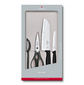 Набор ножей кухон. Victorinox Swiss Classic Kitchen  (6.7133.4G) компл.:4шт черный подар.коробка