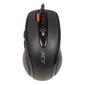 Мышь A4 X-710BK черный оптическая  (2000dpi) USB игровая  (6but)