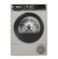 Serie 6,  Сушильная машина с тепловым насосом,  макс.загрузка - 10 кг,  Класс энергоэфф-ти: A++,  LED-дисплей с текстовой информацией. 15 автопрограмм сушки, Easy Clean with A++, габариты: 842x598x613 mm,  серебристый цвет