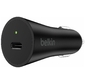 Belkin F7U032bt04-BLK Зарядное устройство QC 3.0 USB-A CAR CHARGER, 18W, W / 4', USB-A - USB-C, BLK