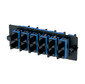 Панель коммутационная Panduit Панель адаптеров OPTICOM 6 адаптеров SC дуплекс  (синий)