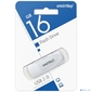 Smartbuy USB Drive 16Gb  FD 2.0  Scout White  (SB016GB2SCW)