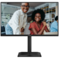 МОНИТОР 23.8" AOC 24E4CV Black с поворотом экрана  (IPS,  1920x1080,  120Hz,  4 ms,  178° / 178°,  300 cd / m,  1500:1,  +HDMI,  +DisplayPort,  +4xUSB 3.2,  +USB Type-C  (90W),  +MM)