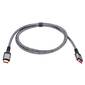 Кабель HDMI 19M / M, ver. 2.1 8KX60Hz  (Econom) оплетка 1.5m iOpen <ACG859A-1.5>