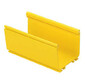 Основание короба Panduit  (FR4X4YL2) FiberRunner 4x4" цвет жёлтый 2 м