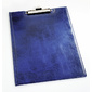 Папка-планшет CLIPBOARD FOLDER А4,  мраморный синий,  верхний прижим,  2 внутренних кармана  DURABLE,  Г