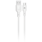 Кабель Alteracs USB-Micro USB S01-AM White