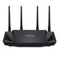Роутер ASUS RT-AX58UUSB 10 / 100 / 1000BASE-TX,  802.11b / g / n / ac / ax,  до 2402Mbps + 574Mbps,  2, 4 + 5 гГц,   4 антенны,  черный