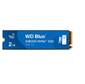 Твердотельный диск 2TB WD Blue,  NVMe,  M.2 2280,  PCI-E 4x4 [R / W - 5150 / 4850 MB / s]