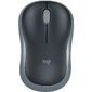 Мышь беспроводная Logitech M185 Grey серая,  оптическая,  1000dpi,  2.4GHz,  |910-002238| USB-ресивер Logitech Unifying® {10}  (272815)