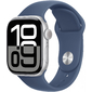 Часы Apple Watch S10 42mm Silver Aluminium Case / Denim SB M / L MWWC3ZP / A A2997 195949572319