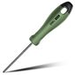 Отвертка Deli Крестовая отвертка "Home Series Green" Deli HT1203L PH0x75мм  Эксклюзивный дизайн,  рукоятка из высококачественного софттач пластика