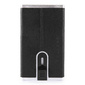 Чехол для кредитных карт Piquadro Black Square PP4825B3R / N черный натур.кожа