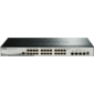 D-Link DGS-1510-28X / A1A,  Gigabit Stackable SmartPro Switch with 24 10 / 100 / 1000Base-T ports,  4 10G SFP+  ports