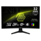 Монитор MSI 32CQ6F 31.5" 16:9 WQHD (2560x1440) Rapid VA Curve 1500R, DisplayHDR 400,  0, 5ms (GTG),  3500:1,  100M:1, 400nits,  178 / 178,  2xHDMI 2.0,  1xDP 1.4,  Tilt,  VESA,  180HZ,  Black,  1y war-ty