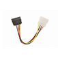 Кабель Cablexpert CC-SATA-PS Кабель питания SATA Cablexpert CC-SATA-PS,  15см,  molex 4pin / sata 15pin,  пакет {400} CC-SATA-PS  (022866)