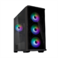 ZALMAN Z10 DUO,  ATX,  BLACK,  WINDOW,  2x3.5",  2x2.5",  2xUSB3.0,  1xUSB 3.1 Type-C,  FRONT 3x120mm Infinity Mirror ARGB,  REAR 1x120mm Infinity Mirror ARGB,  replaceable front panel