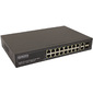 OSNOVO Управляемый L2 PoE коммутатор Gigabit Ethernet на 16 RJ45 PoE + 2 x RJ45 + 2 GE SFP портов,  до 30W на порт,  суммарно до 300W