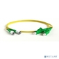 Hyperline FC-D2-9-FC / AR-LC / AR-H-2M-LSZH-YL  (FC-9-FC-LC-APC-2M) Патч-корд волоконно-оптический  (шнур) SM 9 / 125  (OS2),  FC / APC-LC / APC,  duplex,  LSZH,  2 м