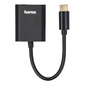 Hama 00135748 USB 2.0 + 3.5mm Разветвитель черный