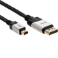 Кабель-переходник Mini DisplayPort M -> Display Port M 1.4V 3м VCOM <CG685-3M>