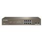 IP-COM G3310F Коммутатор управляемый,  настенный,  1000 Мбит / сек,  8 port,  SFPx2