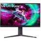 LG UltraGear 32GR93U-B 31.5" IPS monitor,  3840x2160,  400cd / m2,  16:9,  1мс  (GtG),  HDMIx2,  DP,  Audio out,  USB hub,  144Hz,  178 / 178,  внешний БП,  FreeSync Premium,  HDR 10,  DisplayHDR™ 400,  HAS,  VESA  (100x100 мм)