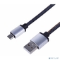 Rexant  (18-4242) USB кабель MicroUSB,  шнур в джинсовой оплетке