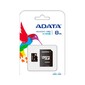 Флеш карта microSD 8GB A-DATA microSDHC Class 10 UHS-1  (SD адаптер)