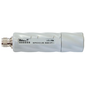 MikroTik Groove 52 with N-male connector,  High Gain Single Chain 2.4GHz  /  5GHz 802.11abgn wireless,  600MHz CPU,  64MB RAM,  1x LAN,  mounting loops,  POE,  PSU,  plastic case,  RouterOS L3