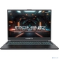 Ноутбук Gigabyte G6 Core i7 12650H 16Gb SSD512Gb NVIDIA GeForce RTX4050 6Gb 16" WUXGA  (1920x1200) Free DOS black WiFi BT Cam  (MF-G2KZ853SD)