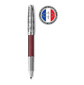 Ручка роллер Parker Sonnet Premium T537  (2119782) Metal Red CT F черные чернила подар.кор.