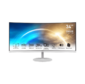 MSI 34" Pro MP341CQW белый VA LED 1ms 21:9 HDMI M / M матовая 300cd 178гр / 178гр 3440x1440 100Hz DP 2K 7.7кг