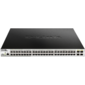 D-Link DGS-1210-52MPP / ME / B1A,  L2 Managed Switch with 48 10 / 100 / 1000Base-T ports and 4 1000Base-X SFP ports  (48 PoE ports 802.3af / 802.3at  (30 W),  PoE Budget 740 W). 16K Mac address,  802.3x Flow Contro