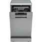 Посудомоечная машина Weissgauff DW 4015 серебристый  (узкая)