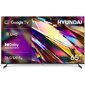 Телевизор LED Hyundai 65" H-LED65BU7011 Google TV Frameless Metal черный / черный 4K Ultra HD 60Hz DVB-T DVB-T2 DVB-C DVB-S DVB-S2 USB WiFi Smart TV