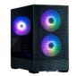 ZALMAN P30 AIR,  MATX,  BLACK,  WINDOW,  2xCombo  (3.5'' or 2.5''),  3x2.5",  1xUSB TYPE-C,  1xUSB3.0,  FRONT 2x140mm ARGB,  REAR 1x140mm ARGB