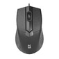 Defender Проводная оптическая мышь Optimum MB-270 PRO:черн, 3кн, 1200dpi, 1.8м, тефл