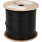 Кабель связи витая пара U / UTP,  кат.5E 4х2х24AWG solid,  LDPE,  305м,  черный