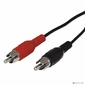 Шнур REXANT 2 RCA - 2 RCA,  3 м,  черный  (10 шт. / уп.)