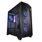 Корпус MSI MPG GUNGNIR 300R AIRFLOW Midi Tower,  EATX , 2xUSB 3.2 Gen 1,  1xUSB 3.2 Gen2 Type-C,  4x120mm PWM ARGB Fan,  ARGB+PWM Control Board,  Tempered Glass Window