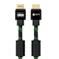 Greenconnect Кабель HDMI 2.1,  8K 60Hz,  4K 144Hz,  2.0m,  динамический HDR 4:4:4,  Ultra HD,  48.0 Гбит / с,  тройное экранирование,  ферритовые фильтры,  GCR-51834