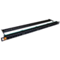 Патч-панель Lanmaster LAN-PPC24U5E 19" 0.5U 24xRJ45 кат.5e UTP