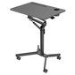 Стол для ноутбука Cactus VM-FDS101B столешница МДФ черный 70x52x105см  (CS-FDS101BBK)