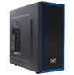 Корпус Deepcool TESSERACT BF  (one black fan) без БП,  черный,  ATX