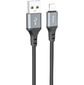 Кабель Hoco X92 Honest IP USB  (m)-Lightning  (m) 3м черный коробка