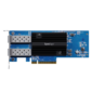 Synology 10\25 Gigabit Dual port SFP+ PCIe 3.0 x8 adapter  (incl LP and FH bracket)