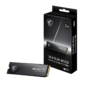 Твердотельный накопитель SSD MSI M.2 2280 2TB SPATIUM M560 Client SSD S78-440Q940-P83,  PCIe Gen4x4 with NVMe,   3D TLC,  R /  W 4900 /  4400